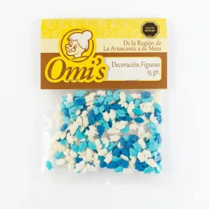 Decoración Figuras Azul 15g