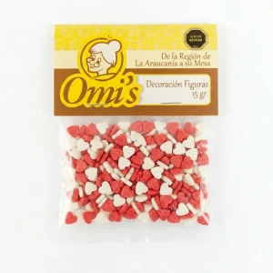 Decoración Figuras Rojo 15g