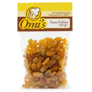Pasas Rubias 100g