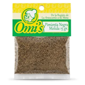 Pimienta Negra Molida 15g